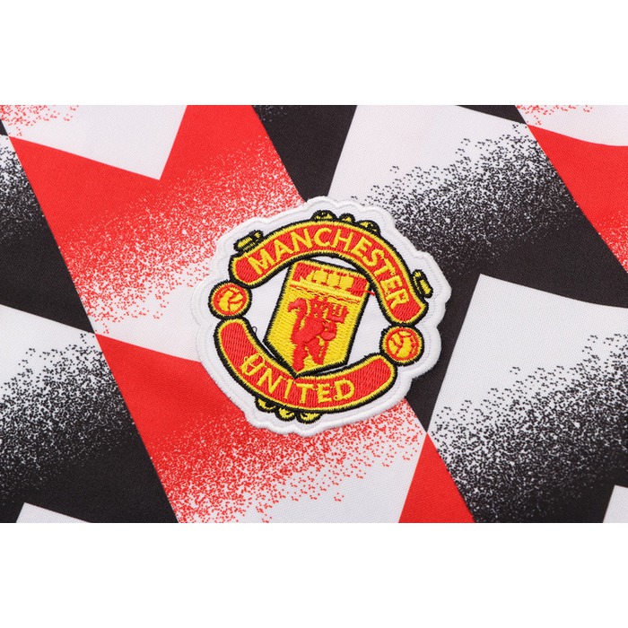 Camiseta de Entrenamiento Manchester United 22-23 Negro y Rojo - Haga un click en la imagen para cerrar